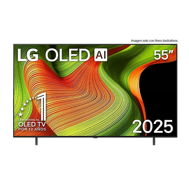 Televisor LED Smart 55" 4K | OLED55B5PSA LG | procesador alpha 8 AI Gen2 | nuevo botón de IA.