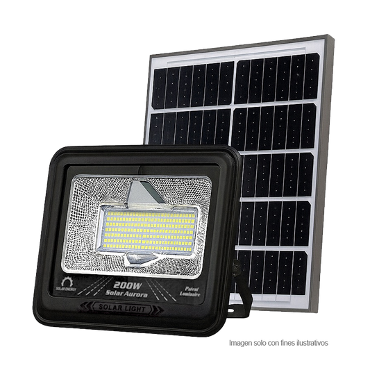 Reflector solar KM-L3543-200W KINGMOX, 200W, energía solar