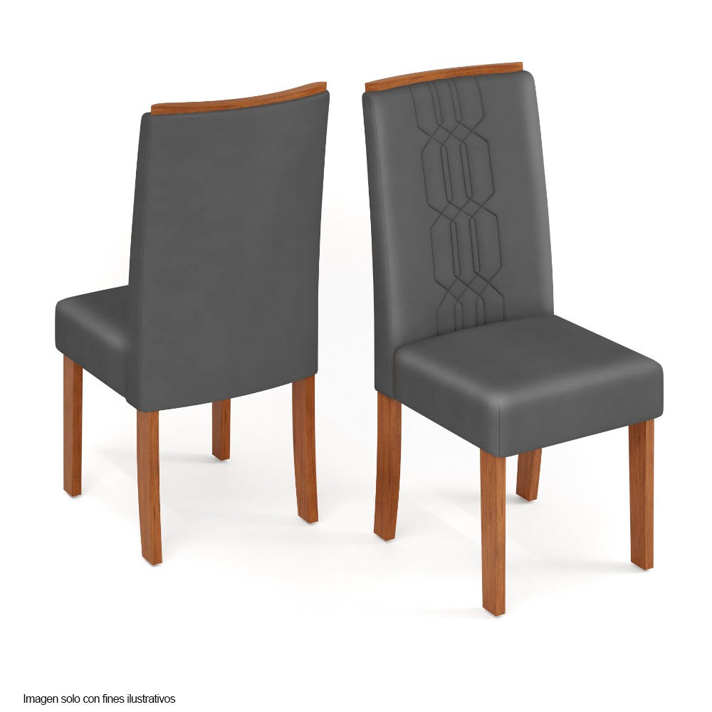 Silla ZOE Freijo Veludo lunar 31074.8222