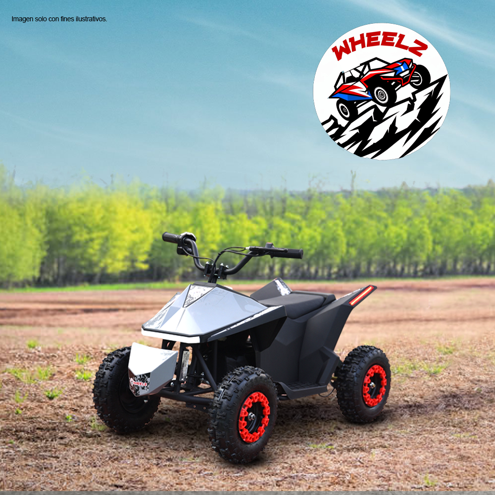 Cyberquad 500 eléctrico 36V 12AH ¿, 18-20KM/H WHEELS