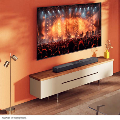 Barra de sonido A620 240W, 2.1CH. Diseño todo en uno Hisense