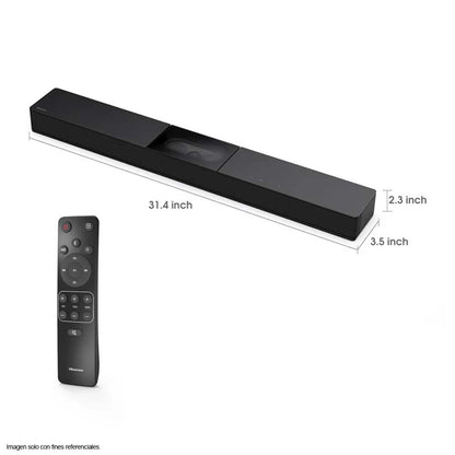 Barra de sonido A620 240W, 2.1CH. Diseño todo en uno Hisense