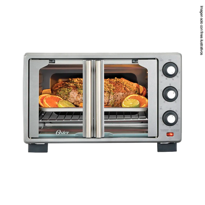 Horno con freidora de aire TSSTTV25FDMAFNS 25 litros Interior antiadherente Oster