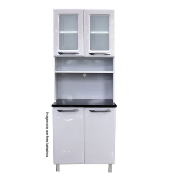 Mueble metálico de cocina tipo gabinete, kit doble de metal TLKD-2VBB (D)