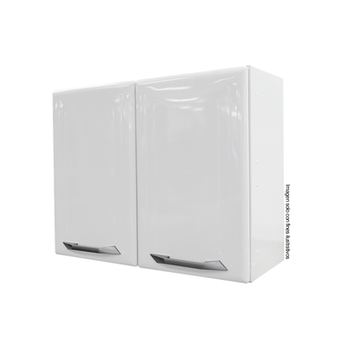 Gabinete aéreo para cocina 2 puertas TLAE-2SBB (D) color blanco