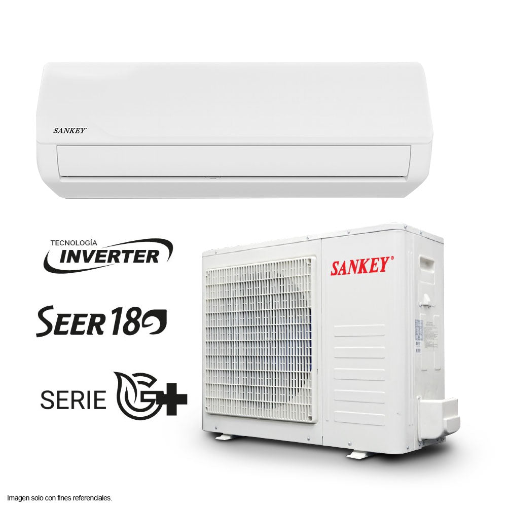 Aire acondicionado Slipt ES12IDG24D 12000BTU inverter, Seer 18