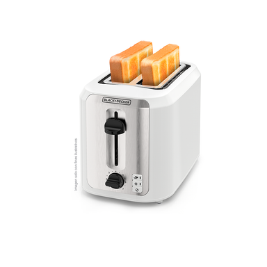BLACK & DECKER TOSTADORA 850 WATTS TR7827-1WDLA ACERO INOXDABLE RANURAS EXTRA ANCHAS