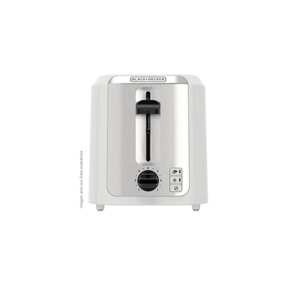 BLACK & DECKER TOSTADORA 850 WATTS TR7827-1WDLA ACERO INOXDABLE RANURAS EXTRA ANCHAS