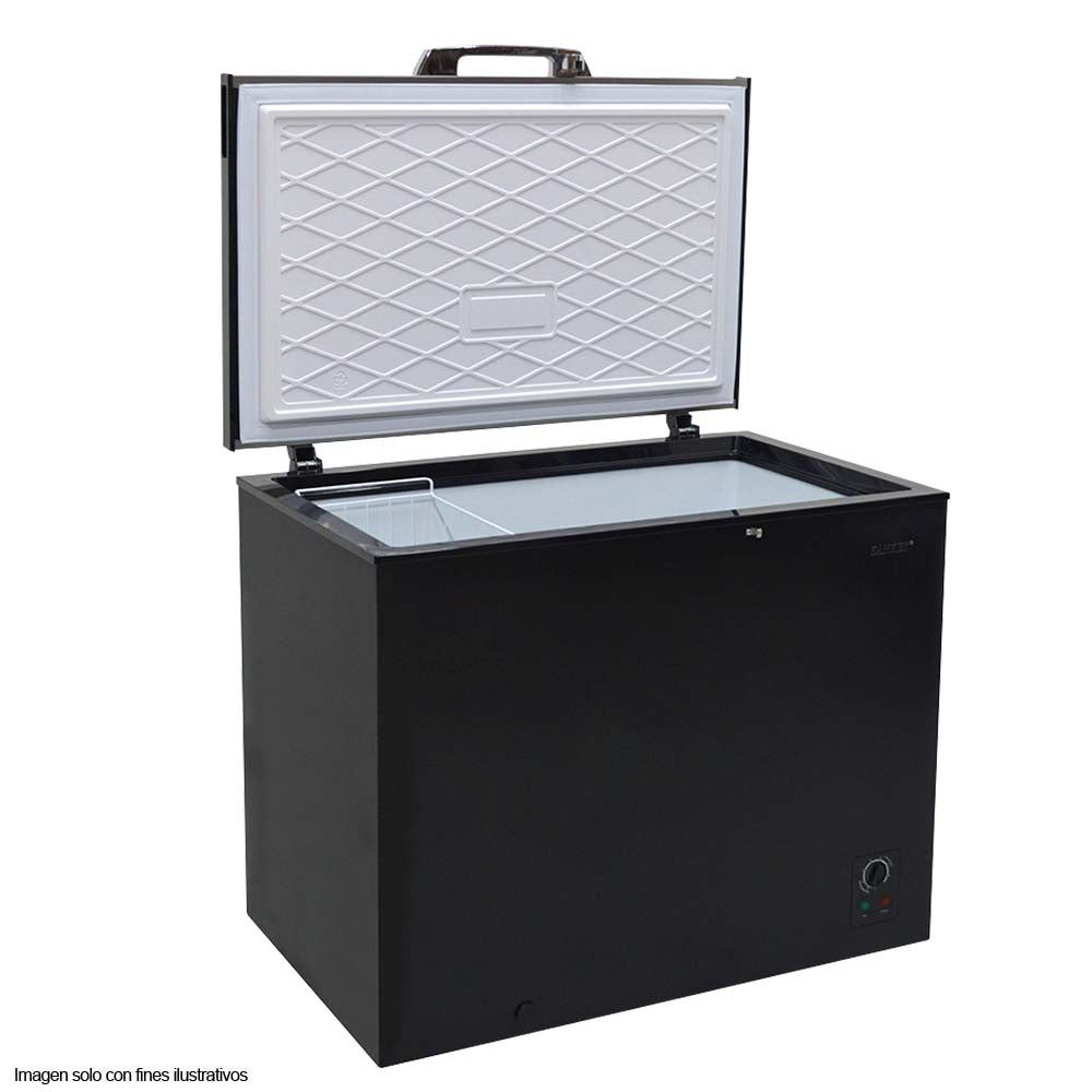 Congelador horizontal 9pc RFC-994SSB Sankey puerta con llave