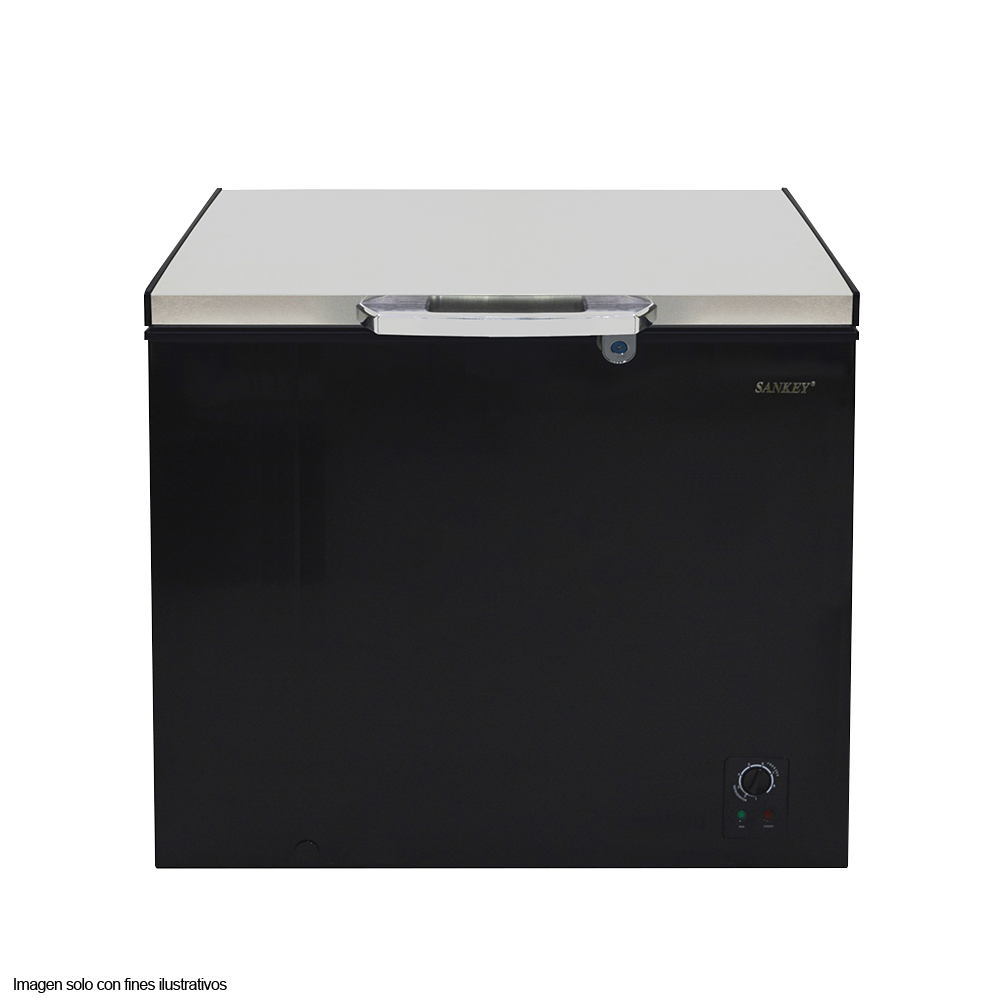 Congelador horizontal 9pc RFC-994SSB Sankey puerta con llave