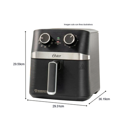 OSTER FREIDORA DE AIRE MANUAL 4L