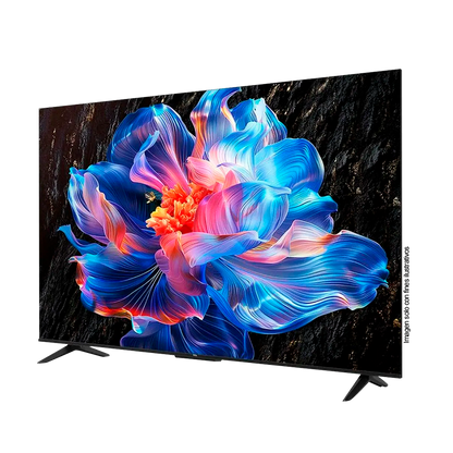 Televisor Smart 55" LED 55V6C 4K, Google TV TCL