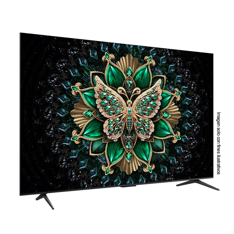 Televisor 65" QLED Smart 65C6K TCL, Mini LED 4K, Google TV