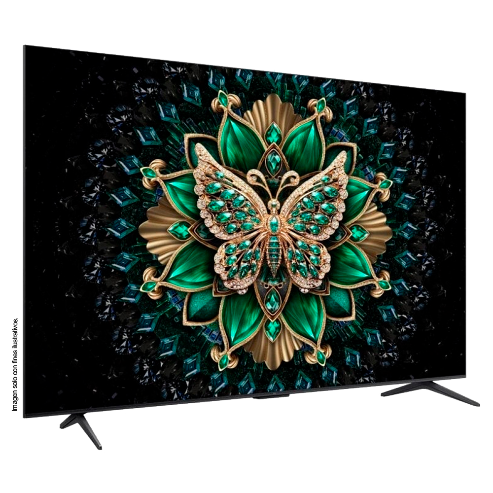 Televisor de 98" QLED Smart 4K, 98C6K TCL, Google TV