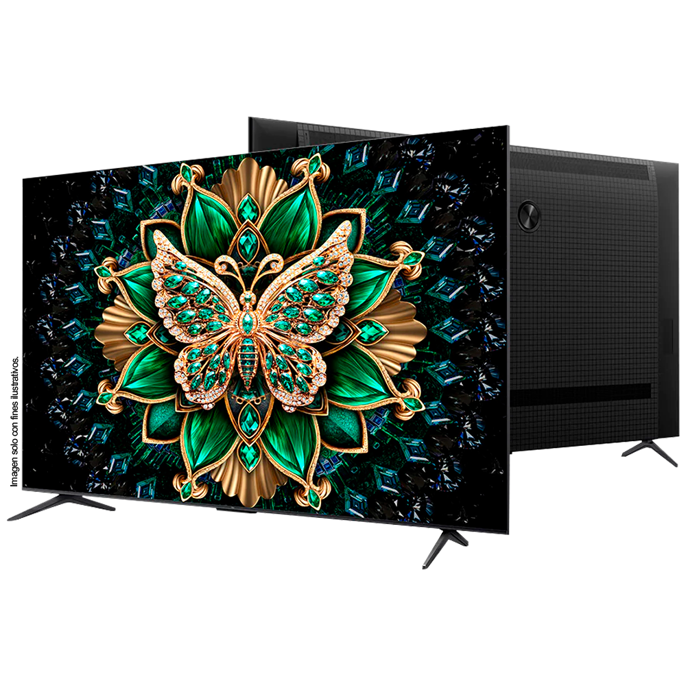 Televisor de 98" QLED Smart 4K, 98C6K TCL, Google TV
