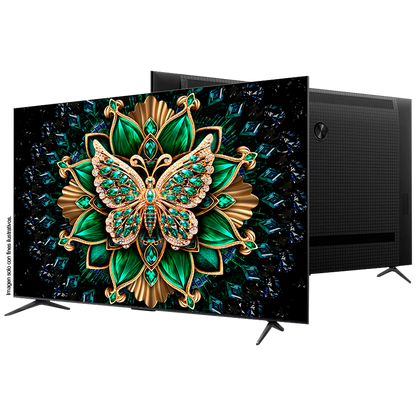 Televisor de 98" QLED Smart 4K, 98C6K TCL, Google TV