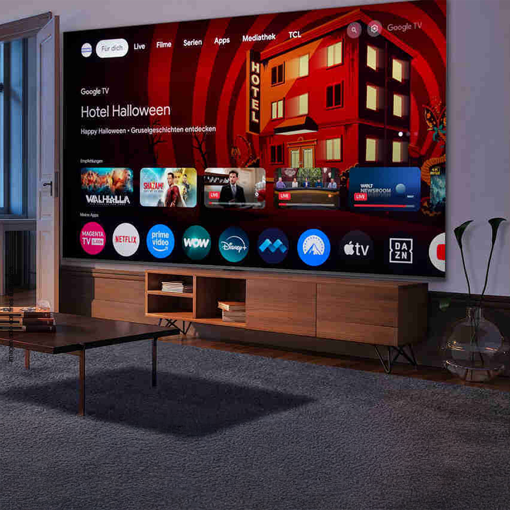 Televisor de 98" QLED Smart 4K, 98C6K TCL, Google TV