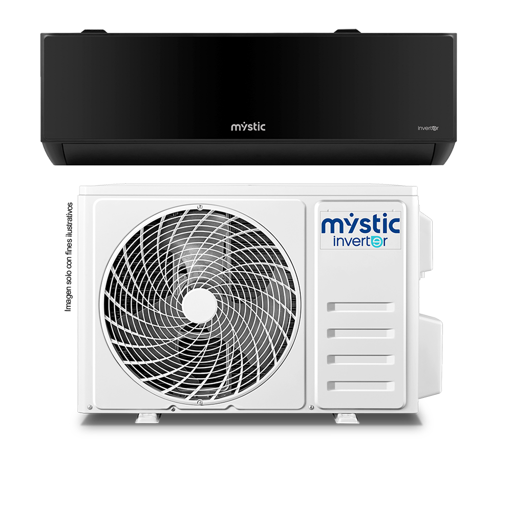 Aire acondicionado Split, 18000BTU MY-INV1897i Mystic, inverter, WiFi, SEER 20, tureria 100% cobre, protección anticorrosiva Dual Golden Finn, filtro de salud anti bacterial