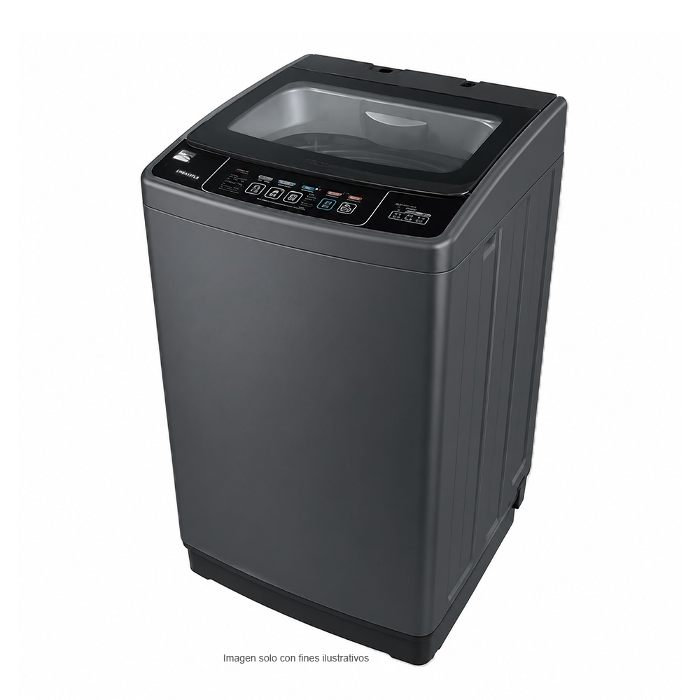 Lavadora Carga Superior, 13 kg, 560 x 565 x 915mm, LWEA13TLS, Kenmore, Silver