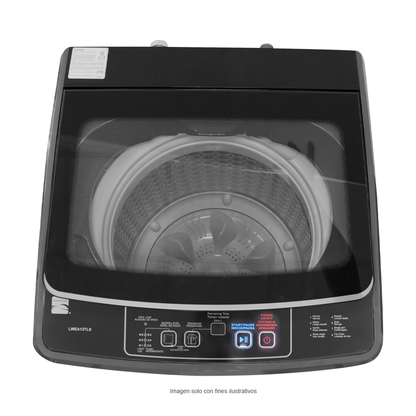 Lavadora Carga Superior, 13 kg, 560 x 565 x 915mm, LWEA13TLS, Kenmore, Silver