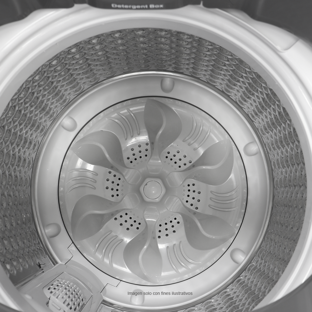 Lavadora Carga Superior, 13 kg, 560 x 565 x 915mm, LWEA13TLS, Kenmore, Silver