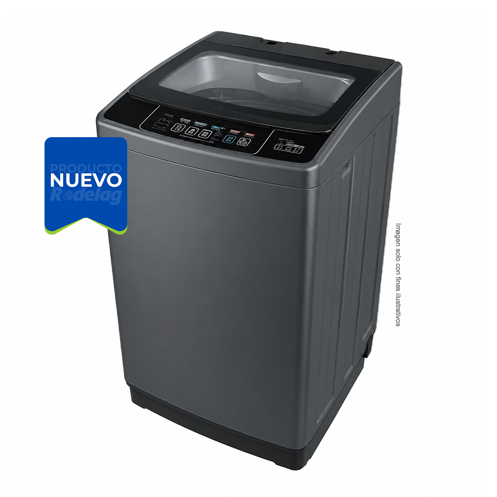 Lavadora Carga Superior, 17kg, 590 x 605 x 990 mm, LWEA17TLS, Kenmore, Silver