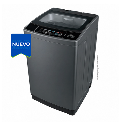 Lavadora Carga Superior, 17kg, 590 x 605 x 990 mm, LWEA17TLS, Kenmore, Silver