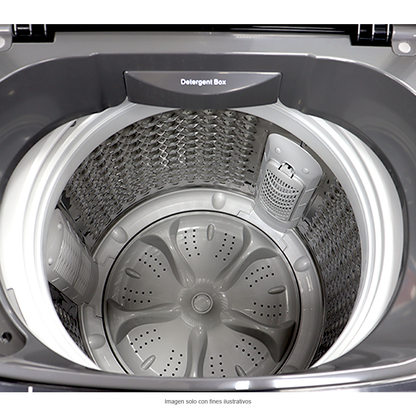 Lavadora Carga Superior, 17kg, 590 x 605 x 990 mm, LWEA17TLS, Kenmore, Silver
