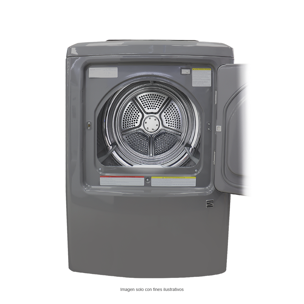Secadora a Gas, 21 kg, Silver, SMITLG21S, Kenmore
