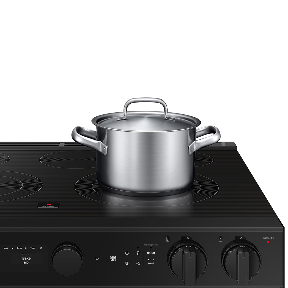 Estufa eléctrica 30" Bespoke Smart NSE6FG8502SR Samsung acero inoxidable