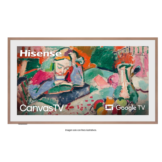 Televisor 85" QLED Smart Canvas 85S7N Hisense