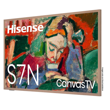 Televisor QLED Smart 85" Canvas 85S7N  Hisense