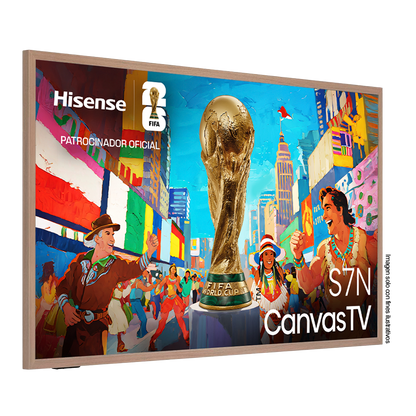 Televisor QLED Smart 85" Canvas 85S7N Hisense