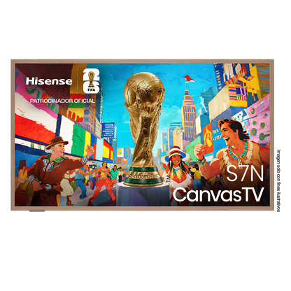 Televisor QLED Smart 85" Canvas 85S7N Hisense