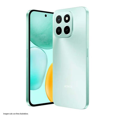 Celular Honor X6C pantalla 6.61" color azul cian Dual card