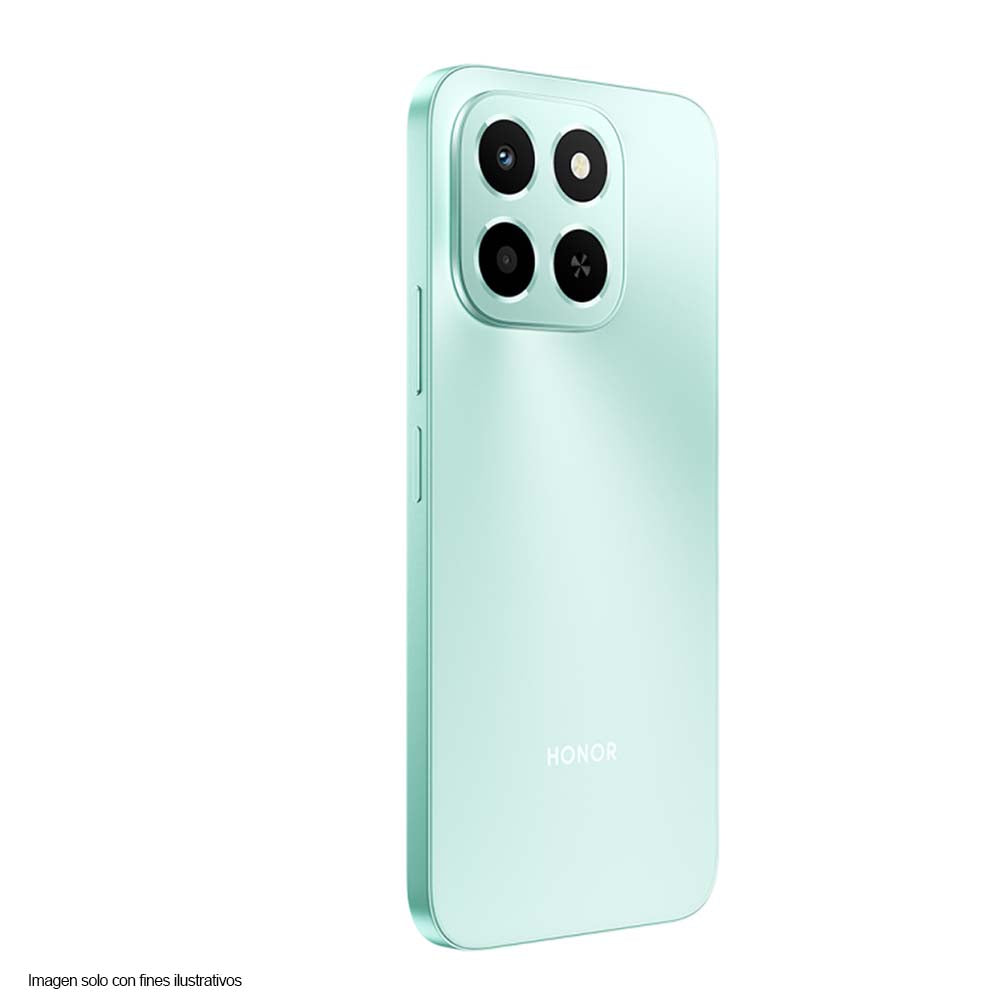Celular Honor X6C pantalla 6.61" color azul cian Dual card