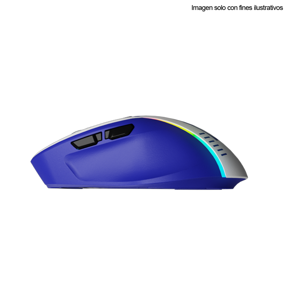 Mouse Gaming inalámbrico RGB,10000DPI R2-D2 ID011PGL23 (PMO-S204DR)