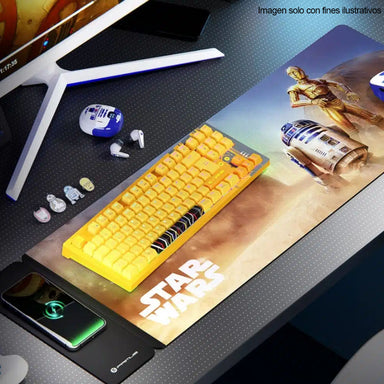 Mouse Pad XL carga inalámbrica magnética Droids Primus Arena AC260PGL22 (PMP-S17DR-XL)