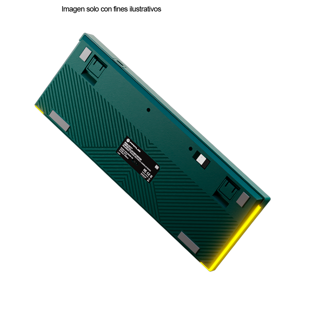 Teclado RGB Gaming con 3 modos Ballista 82T Boba Fett verde ID011PGL21 (PKS-S082BF-GN)