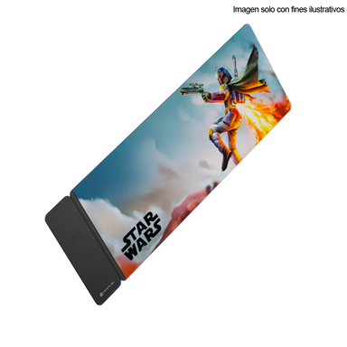 Mouse Pad XL carga inalámbrica magnética Boba Fett Primus Arena AC260PGL23 (PMP-S17BF-XL)
