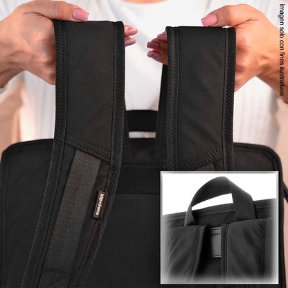 Mochila para portátil 14" KNB-720 color negro Klip