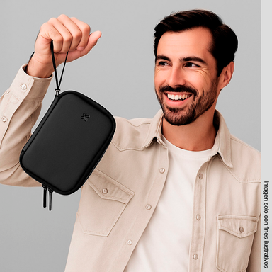 Case tech organizer KTO-250 Klip color negro