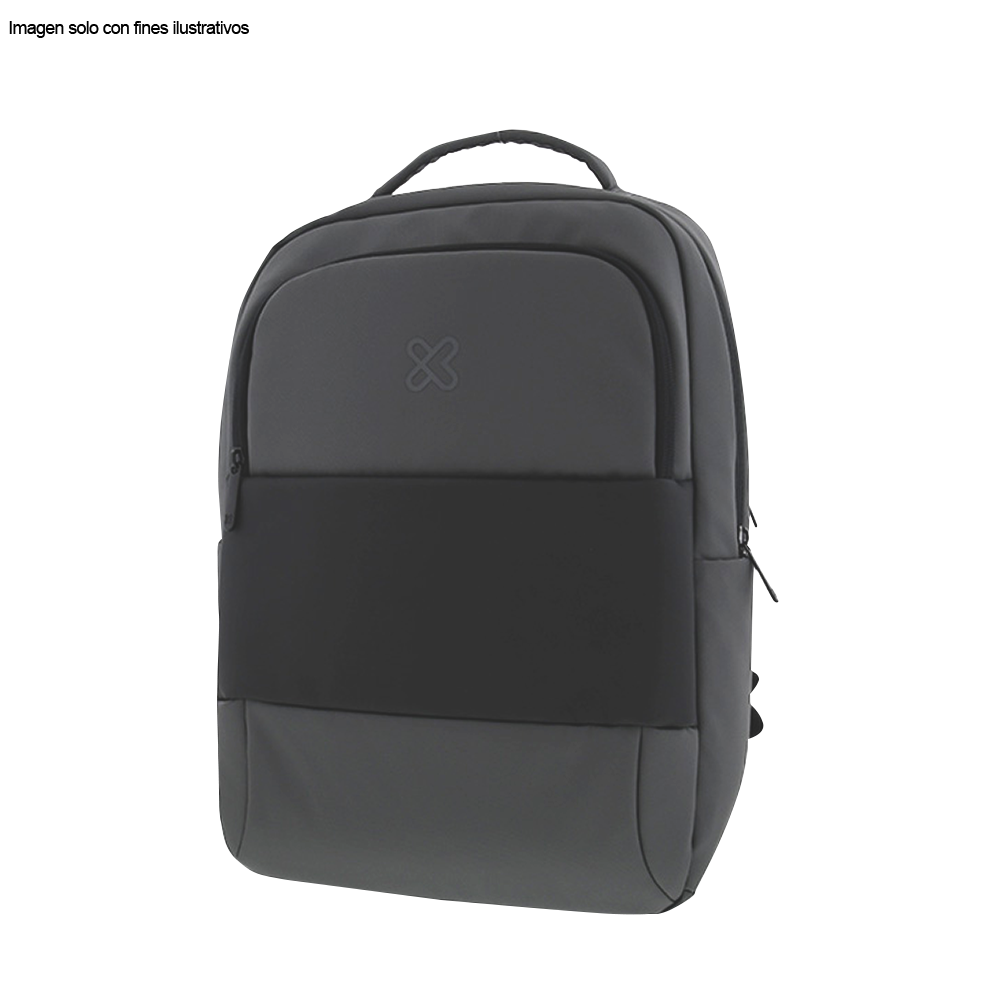 Mochila para laptop de hasta 15,6", KNB-896GR Klip color carbón