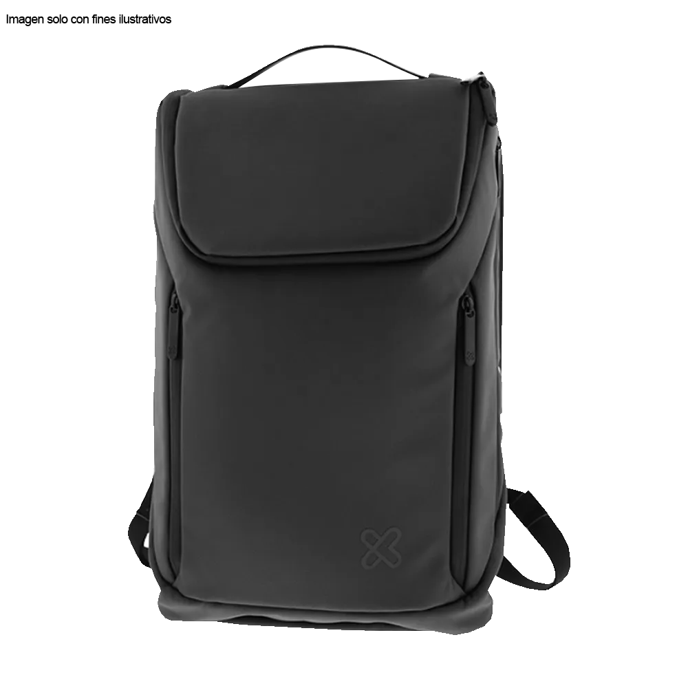 Mochila para laptop 15,6” y Tablet hasta 13” KNB-905BK Klip, Color negro
