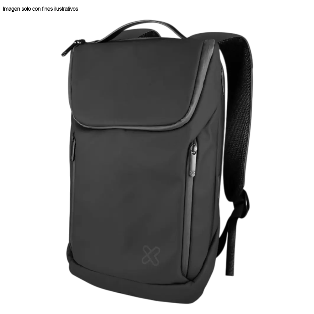 Mochila para laptop 15,6” y Tablet hasta 13” KNB-905BK Klip, Color negro