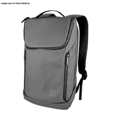 Mochila para laptop 15,6” y Tablet hasta 13” KNB-905GR Klip, Color gris