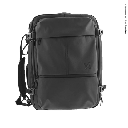 Mochila de viaje para laptop 17” 2en 1 Nomad KNB-950 Klip, con puerto de carga USB
