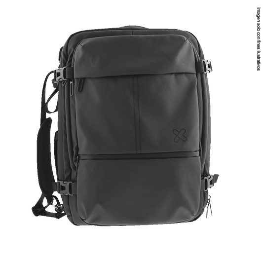 Mochila de viaje para laptop 17” 2en 1 Nomad KNB-950 Klip, con puerto de carga USB
