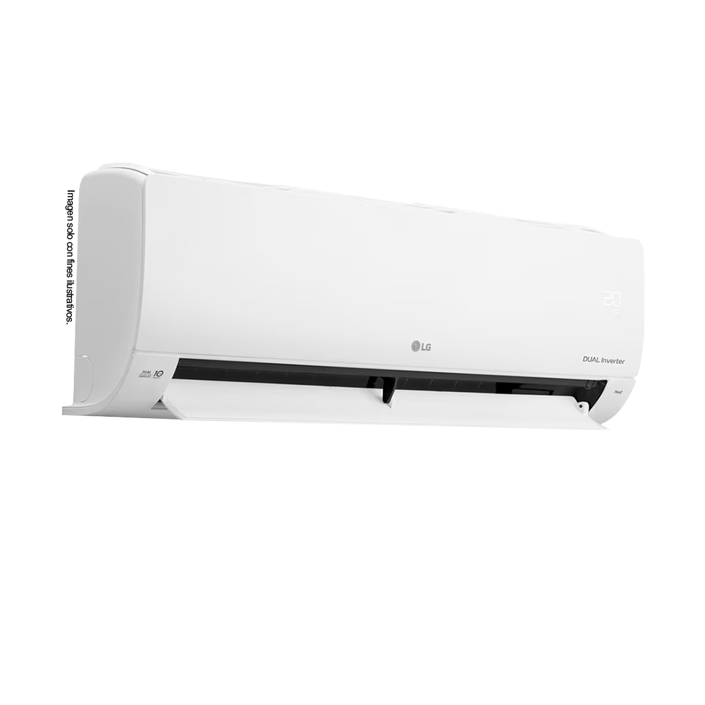 Aire acondicionado Split LG VM122C31 | 12,000 BTU | kW Manager | Conectividad LG ThinQ | DUAL Inverter | SEER 19 | Auto Clean