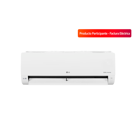 Aire acondicionado Split LG VM182C31 | 18,000 BTU | kW Manager | Conectividad LG ThinQ | DUAL Inverter | SEER 19 | Auto Clean